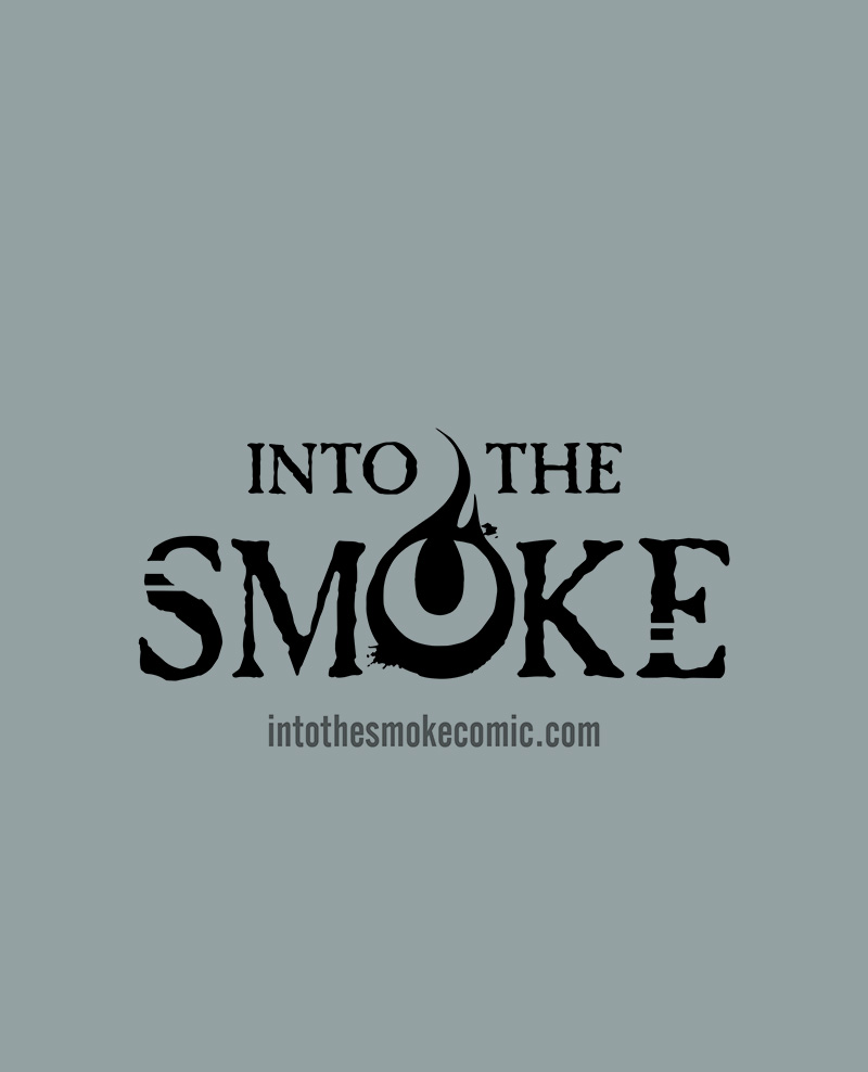 A logo appears: Into the Smoke. Intothesmokecomic.com