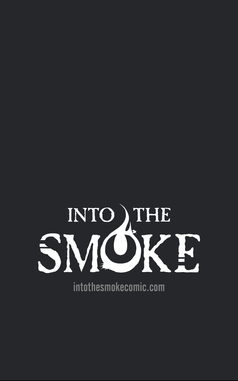 A logo appears: Into the Smoke. Intothesmokecomic.com