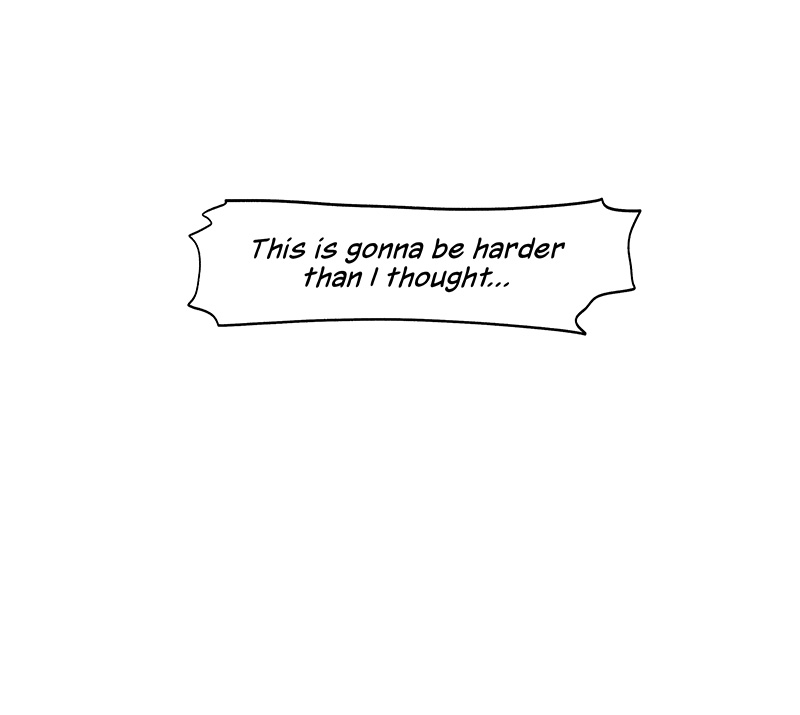 Narration reads, “This is gonna be harder than I thought…”