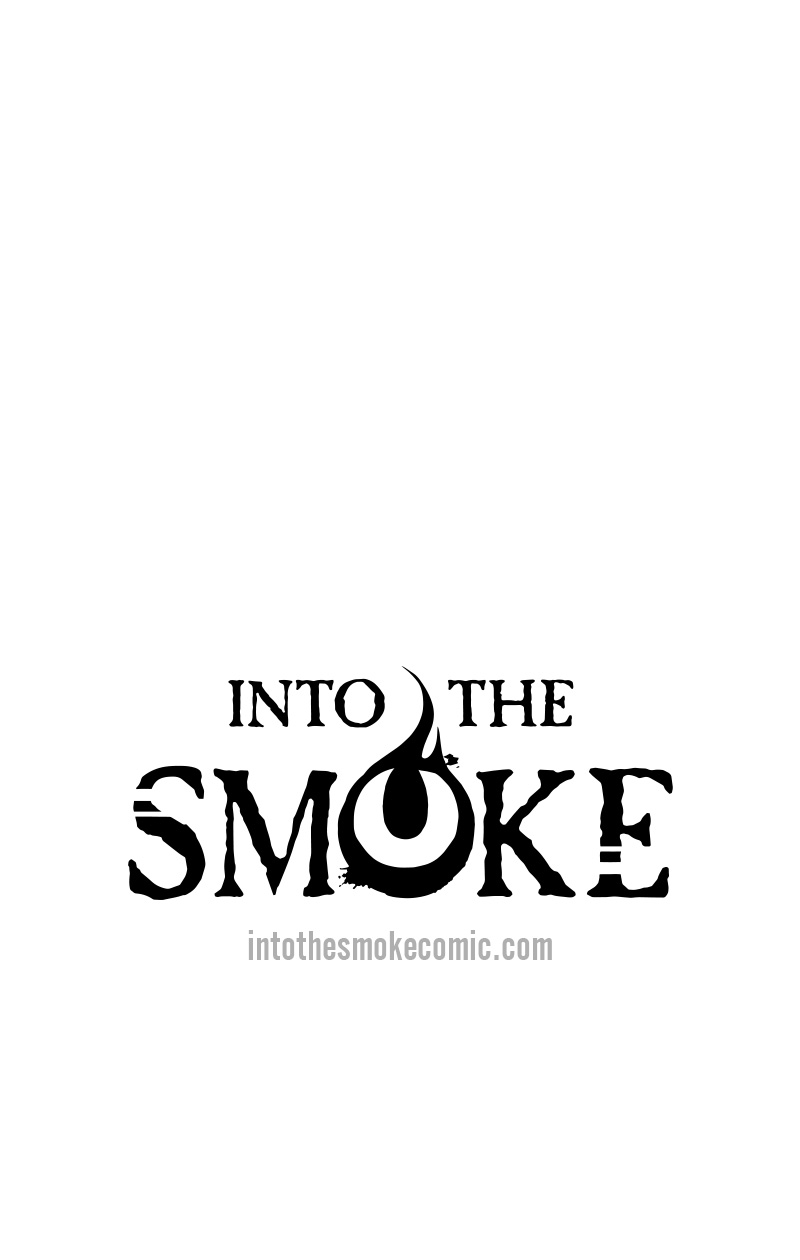 A logo appears: Into the Smoke. Intothesmokecomic.com