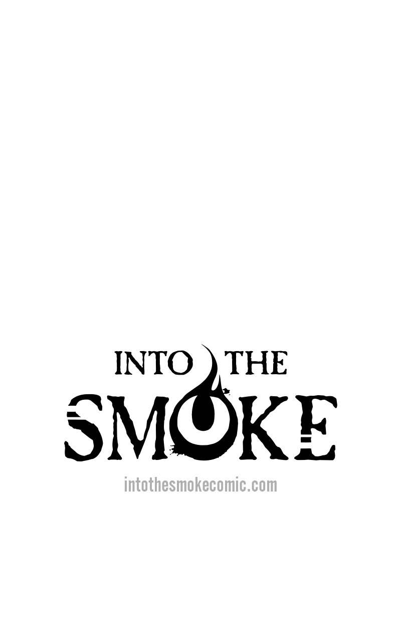 A logo appears: Into the Smoke. Intothesmokecomic.com