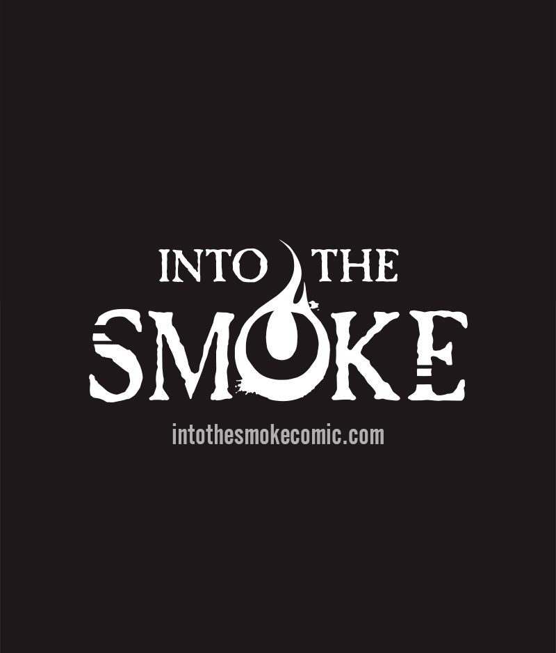 A logo appears: Into the Smoke. Intothesmokecomic.com