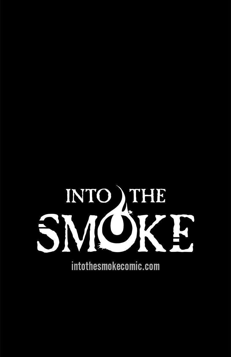 A logo appears: Into the Smoke. Intothesmokecomic.com