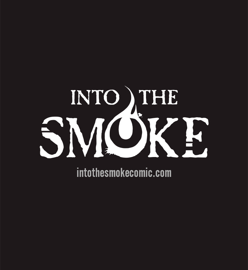 A logo appears: Into the Smoke. Intothesmokecomic.com