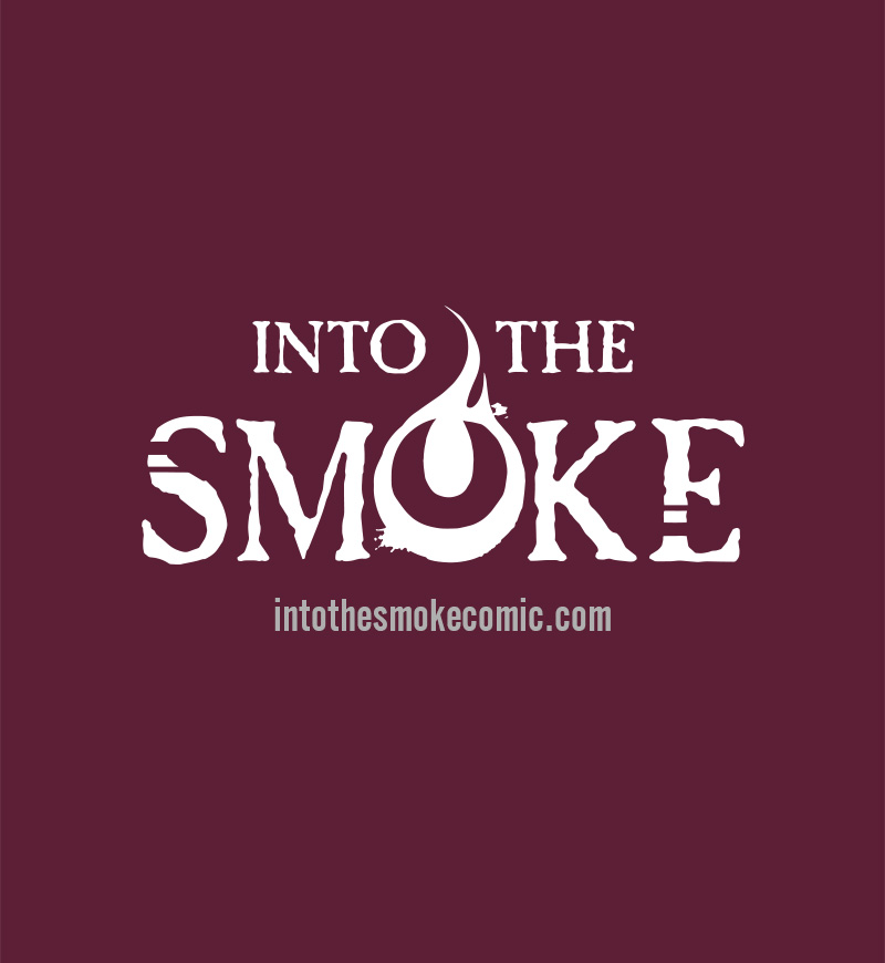 A logo appears: Into the Smoke. Intothesmokecomic.com
