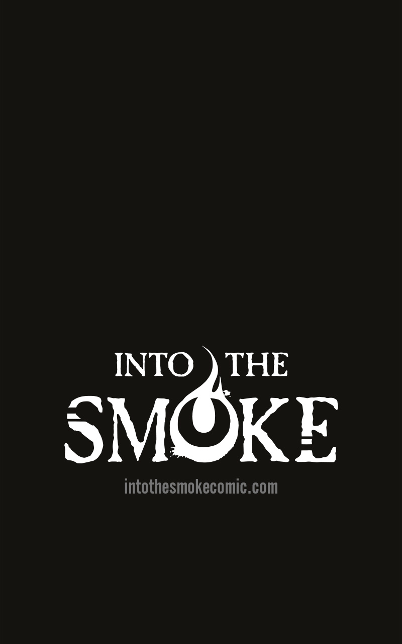A logo appears: Into the Smoke. Intothesmokecomic.com