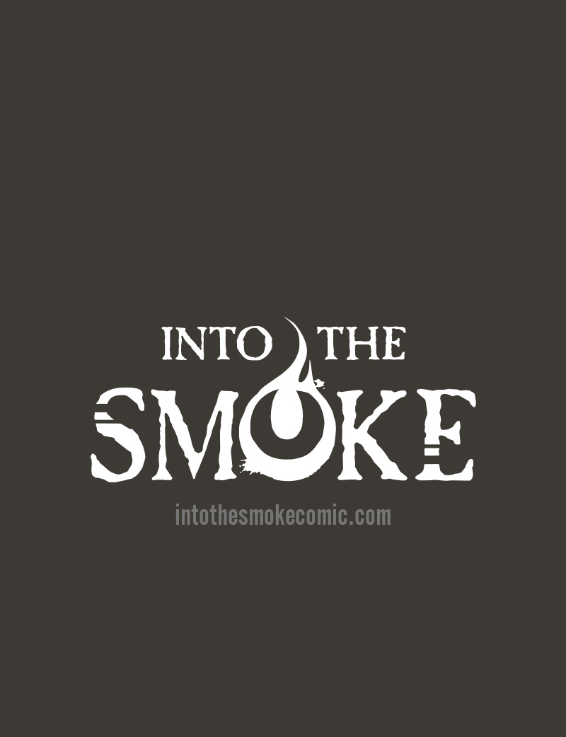 A logo appears: Into the Smoke. Intothesmokecomic.com